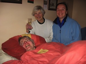 Karla, Heidrun, Mum New Year